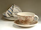 Breakfast cup and saucer by Jonathan Keep