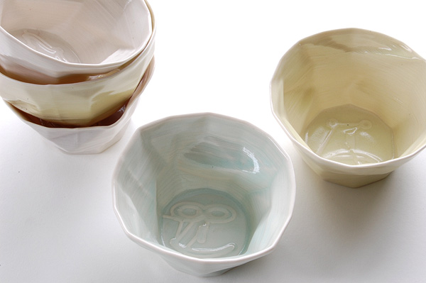 Jonathan Keep, 3d ceramic printing - Bowls