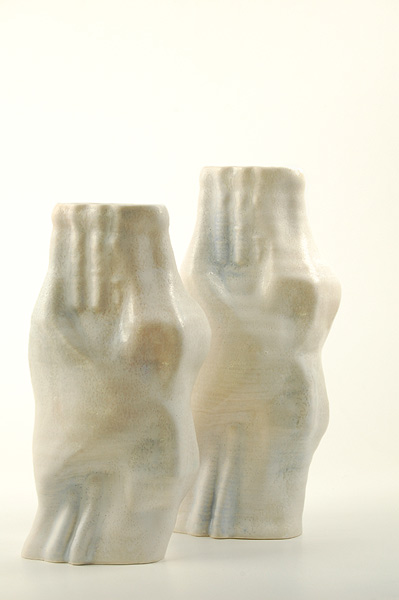 Jonathan Keep, 3D ceramic print - Twins